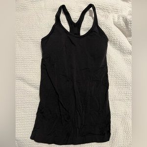Lululemon Black Racerback Tank Top